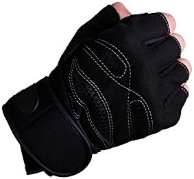 Touz Professional Outdoor Gloves Half-Finger Cycling Motorcycle Gloves Tactical Gloves (L)