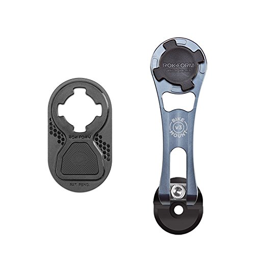 Rokform [Universal] Pro-Series Adjustable Aluminum Bike Mount / Holder & Universal Adapter, Twist Lock & Magnetic Security - Thumbnail 7