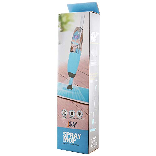 Spray Mop Strongest Heaviest Duty Mop - Best Floor Mop Easy To Use - 360 Spin Non Scratch Microfiber Mop With Integrated Sprayer - Includes Refillable 700ml Bottle & 2 Reusable Microfiber Pads by Kray - Thumbnail 7
