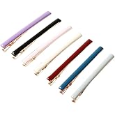 HLLMX 7 PCS Alligator Hair Clips - Duckbill Hair Pins, Duck Teeth Hair Barrettes, Alloy Bobby Pins in Solid Colors for Women and Girls