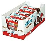 Kinder Delice Rich in Milk Chocolate Bars 42 Gram Bars (Pack of 20) - Sold by CANDYWORLD.USA