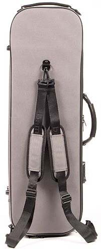 Bam Stylus 5001S 4/4 Violin Case with Grey Exterior and Silver Interior
