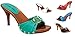 Blossom Vote-40 Super LightweightSexy Strappy Slide On SandalsHigh Heel Platform