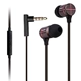 BASN In-ear Earphones with Remote and Microphone Noise Isolating Stereo Headphones DEEP BASS for iPhone, iPad, iPod, Samsung, Noika, HTC