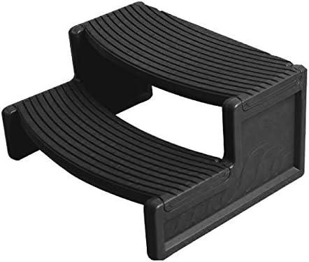 Confer Plastics Resin Multi Purpose Spa Hot Tub Handi-Step Steps, Black