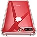CANSHN Clear Designed for iPhone 8 Plus Case & iPhone 7 Plus Case, [Military Drop Protection] [Not Yellowing] Shockproof Protective Phone Case with Soft TPU Bumper, Slim Thin Case - Clear