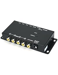 toughsty ™ 4 CH Mini Color Procesador Quad Splitter Multiplexer Conmutador de vídeo para cámara de seguridad CCTV