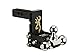 B&W Trailer Hitches Tow & Stow Adjustable Trailer Hitch Ball Mount with Browning Logo - Fits 2