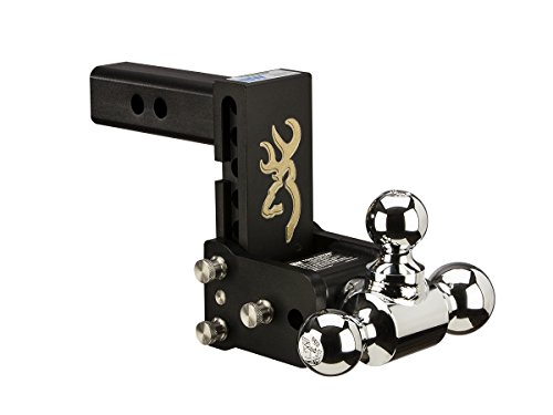 B&W Trailer Hitches TS10048BB 2" x 1-7/8" x 2" x 5/16" Class IV Tri-Ball Hitch