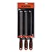 KSEIBI 311695 High Carbon Rasp File Set W Rubber Soft Handle Quality 3Pcs Wood File Set 8 Inch