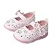 AMA(TM) Toddler Girls Hollow Sandals Soft-Soled Princess Crib Shoes Prewalker