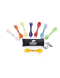 Tapirus Spork To Go V8 Set   8 Coloridos duraderos