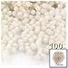 The Crafts Outlet 100-Piece Multi Purpose Pom Poms, Acrylic, 7mm/0.28-inch, Round, Emerald Green