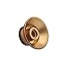 Kmise Z4791H4 4 Piece Top Hat Amber Guitar Bell Knobs Fits LP SG