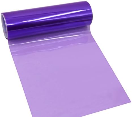 Yolu Auto Headlight Color Change Film Stickers 100cm Purple