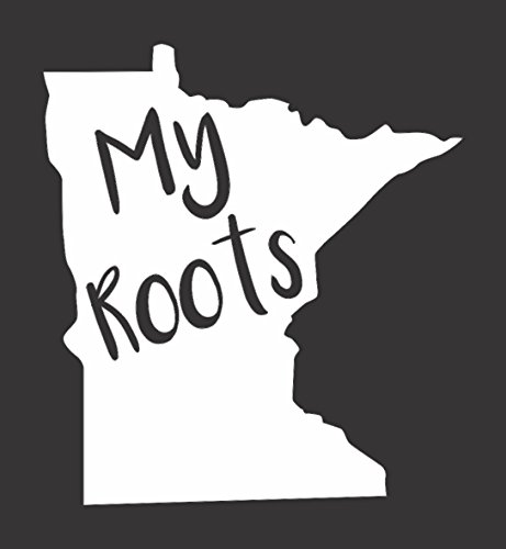 Barking Sand Designs Minnesota My Roots - Die Cut Vinyl Window Decal/Sticker for Car/Truck 5"x5.5"
