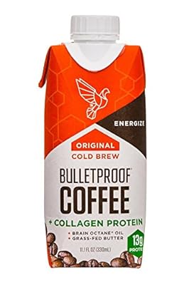 Bulletproof Coffee Cold Brew 6 pack (Original + Collagen ...