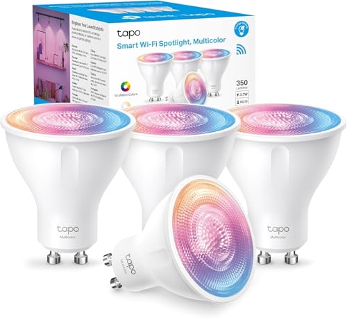 L630(4-Pack) - Bombilla inteligente WiFi, 16M colores, 1100 lm, E27