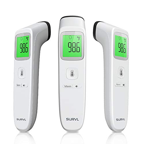SURVL Forehead Thermometer for Fever, Digital Infrared Thermometer for