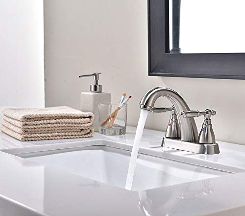 Friho 20.9''x13.6''x7.1'' Modern Sleek Rectangular Undermount Vanity Sink Porcelain Ceramic Lavatory Bathroom Sink,White With Overflow - Thumbnail 4