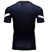 Red Plume Men's Film Super-Hero Series Compression Sports Shirt Skin Running Short Sleeve Tee (XXL, Leader C)