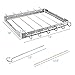 Unicook Stainless Steel BBQ Shish Kabob Set, Foldable Shish Kabob Holder with 6pcs 13