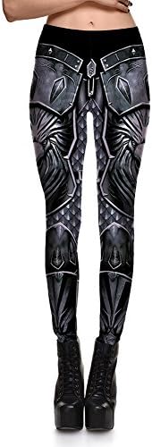 Cool Eagles Armor Dark Print Skinny Leggings Breathable Slim Tights Butt Lift Night Club Legging Pants