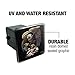 Graphics and More These Colors Don't Run Patriotic Eagle USA American Flag Tow Trailer Hitch Cover Plug Insert