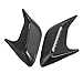 uxcell 2 Pcs Black Plastic Auto Car Hood Air Flow Vent Sticker Cover Decor
