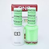 DND Gel & Matching Polish Set (568 - Green Forest, AK) + Buy 5 any color get FREE 1 WonderGel Top Coat