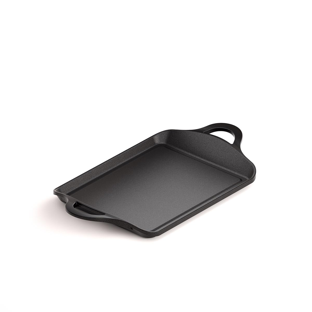 Valira Black - Premium iron of 28x21 cm made in Spain, cast aluminium with reinforced non-stick, suitable for induction