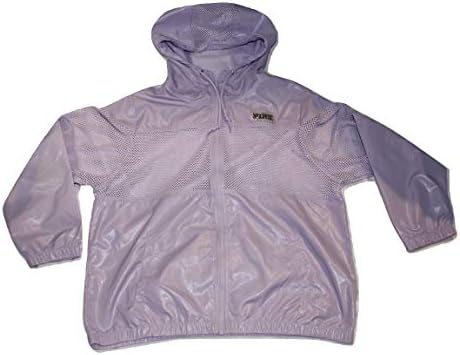 pink mesh anorak jacket