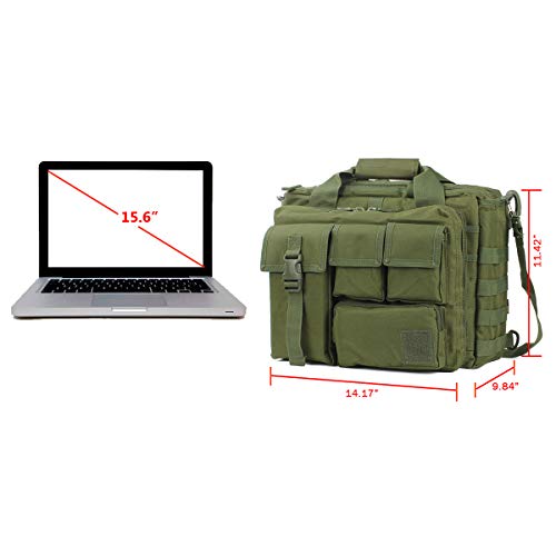 GES Tactical Briefcase, 15.6" Men's Messenger Bag Military Briefcase for Men Pricepulse