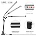 MINGER Grow Light, LED Plant Light for Indoor Plants, UV Grow Lamp with 3/9/12H Timer, 3 Dimmable Modes, 30W Red/Blue Spectrum LED, 3-Head Adjustable Gooseneck Auto On/Off Growing Light