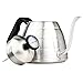 Pour Over Coffee Kettle w/Thermometer for Tea & Coffee Making – Stainless Steel – Slim Gooseneck Spout – Holds 1 Liter by Chef’s Medal