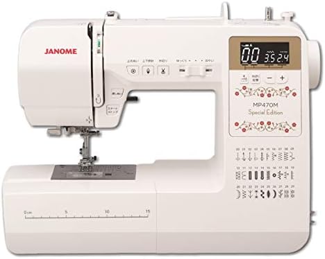 最新モデル 公式通販 ジャノメ コンピュータミシン Mp470mse 自動糸切り機能搭載