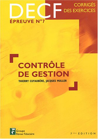 Contrôle de gestion