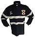 Silky Sullivan Collection Men's Tartan Terror Scotland Long Sleeve Rugby Jersey Navy Blue