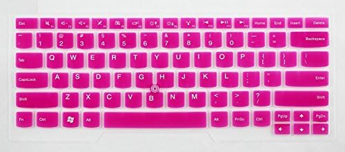 HYAIT 1Pcs Colorful Silicone Keyboard Protector Skin Cover for ThinkPad E330/335/430/430C/431/435/445,S430,L330,T430,T430U,X230 EM-ROSE