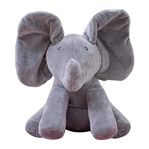 peek a boo animated elephant