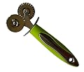 Pastry Wheel, Stainless Steel Ravioli Cutter Double Pastry Wheel for Kitchen Restaurant