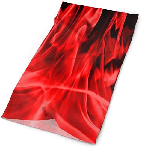 jingqi SuBenSM Red Flame Headband Bandana£¬Outdoor Multifunctional Headwear,Magic Scarf for Men Women 19.7x9.85inch（50x25cm）