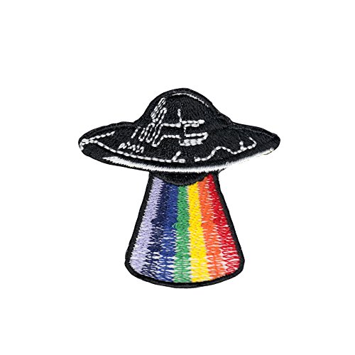 UFO (ALT) DIY Iron On Embroidered Applique Patch