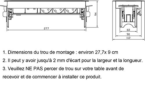 Elbe Inno Multi-purpose dam French standard EL4703UM-FR