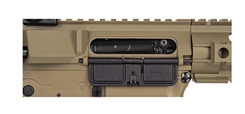 UKARMS Lancer Tactical AEG SR-16 Electric Airsoft Gun w/Battery Charger w/Molded Grip (Tan)