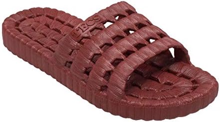 Women's Quick Drying Lightweight Water Sandal Open Toe, Rubber Sole with Drainage Hole Beach, Showers, House Slipper, Dorms, Outdoor