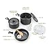 Terra Hiker Camping Cookware, Nonstick, Lightweight Pots, Pans with Mesh Set Bag for Backpacking, Hiking, Picnic