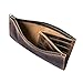 Hide & Drink, Rectangular Wallet with Inner Card Slots, Zippered Bag, Rustic Card Holder, Travel Accessory, Full Grain Leather, Handmade, Bourbon Brown