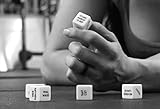 1 Swole Dice Set Of 6 Laser Printed 19mm Dice 46K Random Fitness Routines 5 No-Equipment, 1 Equipment Add Variety Spontaneity To Workout Gym Strength Training Weight Lifting Circuit