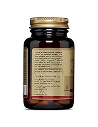 Solgar – Biotina 10,000 mcg cápsulas vegetales – Soporta piel saludable, uñas y cabello, 52387, 60, 1, 1